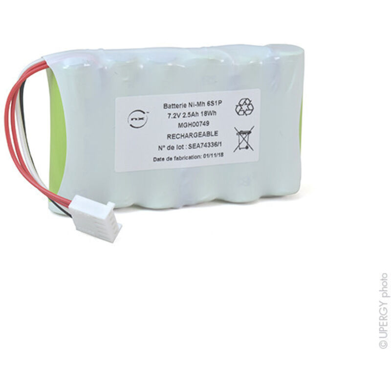 NX - Batterie NiMH 6x aa 6S1P ST1 7.2V 2.5Ah molex