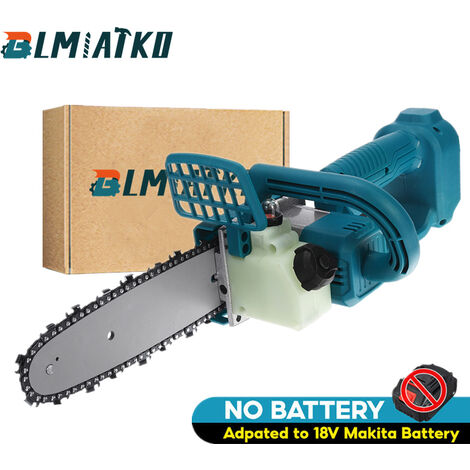 (Batterie non incluse) Scie à bois portative en acier à haute teneur en carbone Scies à chaine