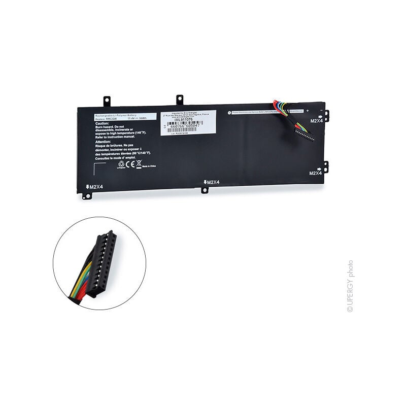 NX - Batterie ordinateur portable 11.4V 4600mAh - 0RRCGWRRCGW0M7R9605041C451