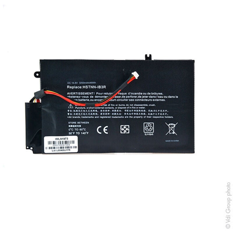 NX - Batterie ordinateur portable 14.8V 3200mAh - 681879-171681879-1C1681879-5