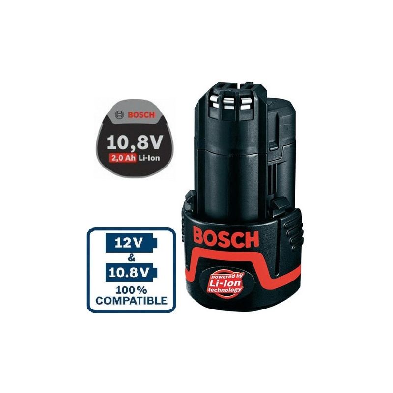 Bosch - Batterie originale Professional gba 10,8V / 12V 2Ah li-ion