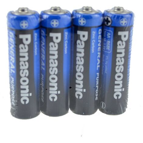 Batterie Panasonic Plus (4er Pack) R 6 AA Mignon (Shrink)