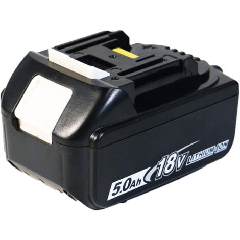 TEETOK Batterie per elettroutensili, batteria di ricambio da 5500 mAh ,Compatibile con la macchina Makita 18v,8,0 Ah BL1860 BL1830 BL1815 BL1850B BL1840 Batteria agli ioni di litio LED da 18 V