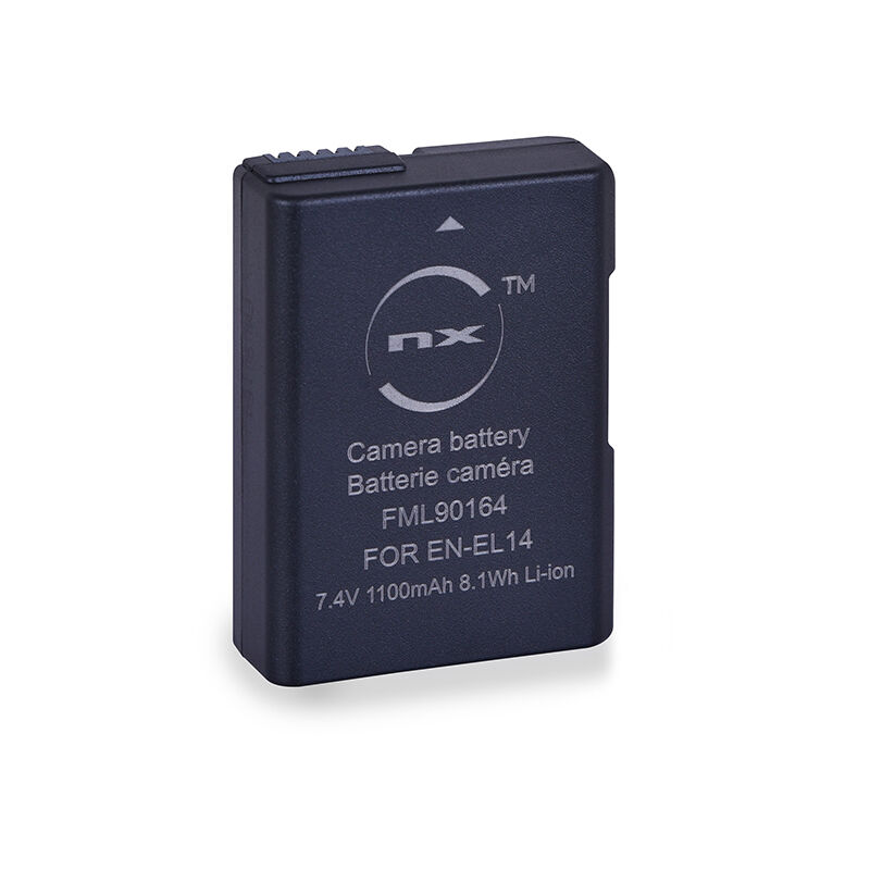 Batterie photo - caméra 7.4V 1100mAh - EN-EL14AEN-EL14EEN-EL14 - NX