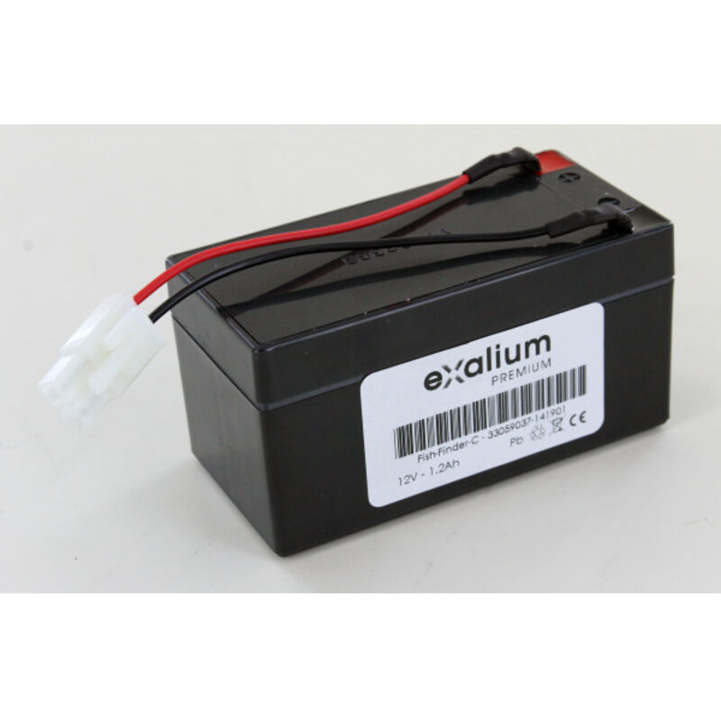 Exalium Premium - Batterie plomb - Anatec Lowrance X5 - pour Toslon TF640, 12V 1.2Ah