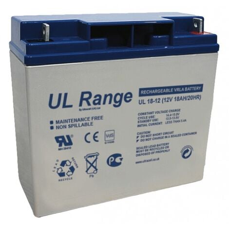 Batterie plomb 12V 18Ah Ultracell gamme UL