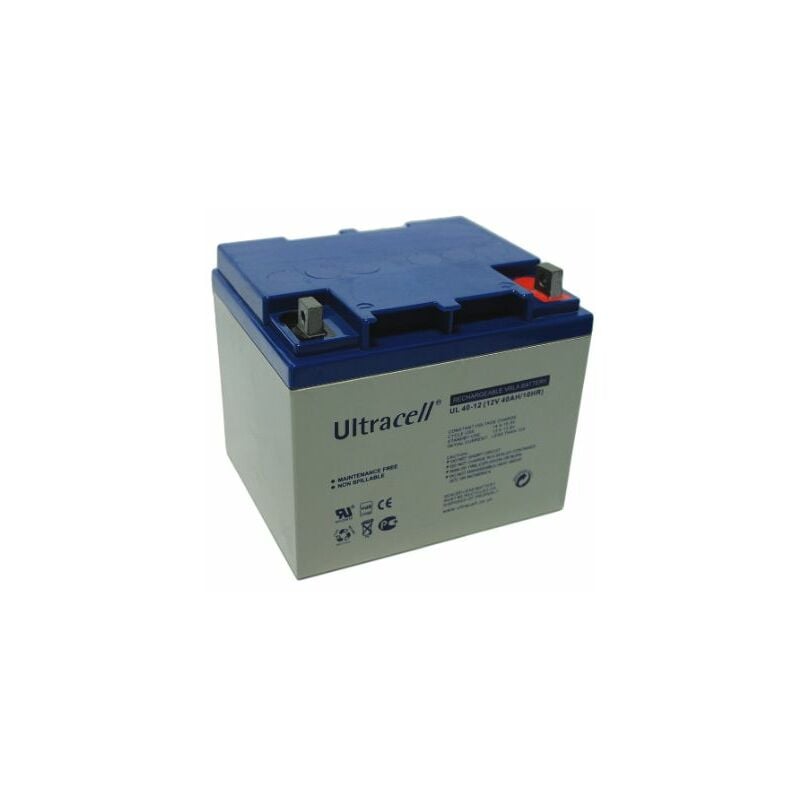 Batterie plomb 12V 40Ah Ultracell gamme ul