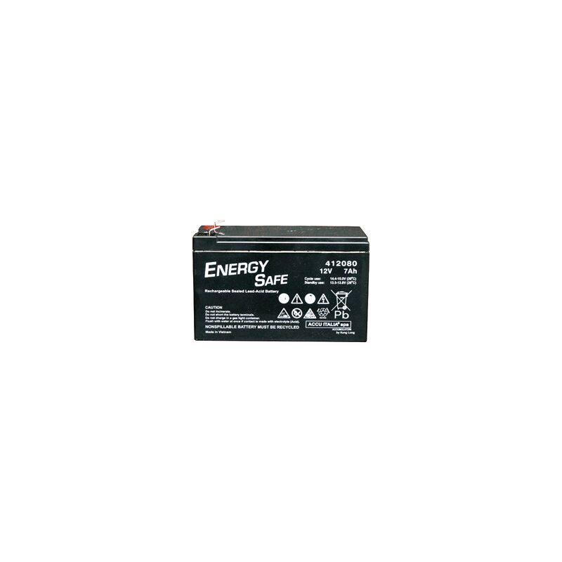 Batterie vrla agm au plomb Energy Safe Series 12 v 7,0 Ah C20 (F1)