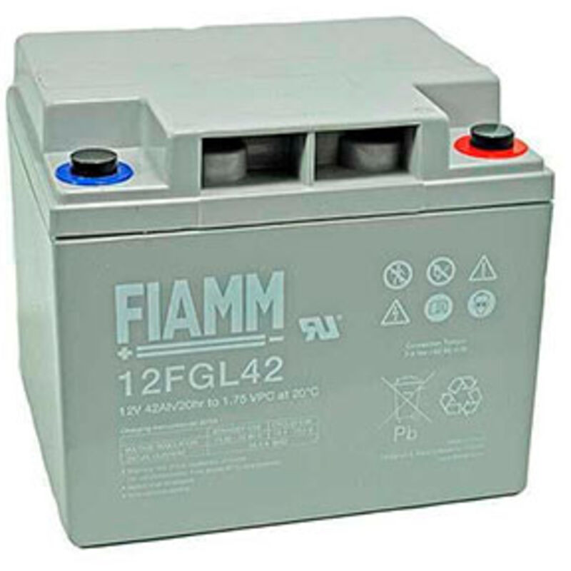 Batterie plomb agm 12FGL42 12V 42Ah M6-F - Fiamm