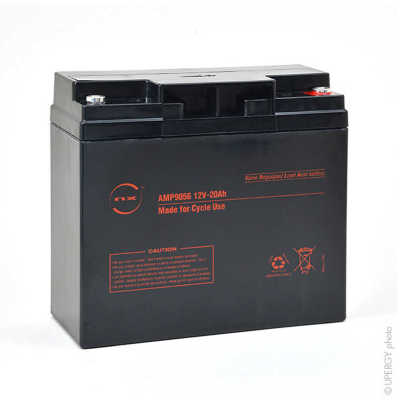 NX - Batterie plomb agm 20-12 Cyclic 12V 20Ah M5-F
