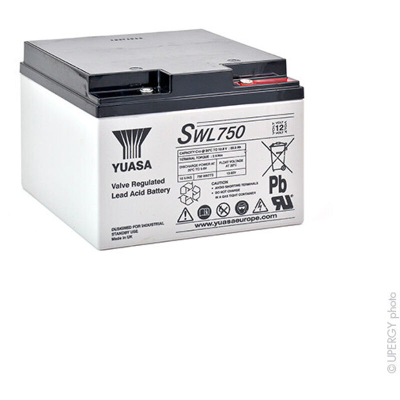 Yuasa - Batterie onduleur (ups) SWL750 12V 25Ah M5-F