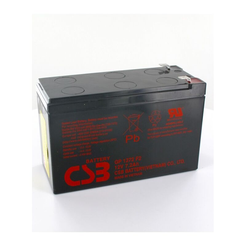 Csb Battery - Batterie plomb csb 12V 7.2Ah GP1272 F2