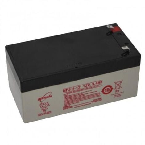 BATTERIE PLOMB ETANCHE ENERSYS NP3.4-12 - 12V 3.4Ah