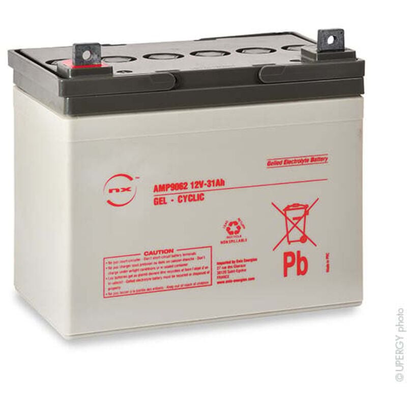 NX - Batterie plomb etanche gel 31-12 Cyclic 12V 31Ah M5-M