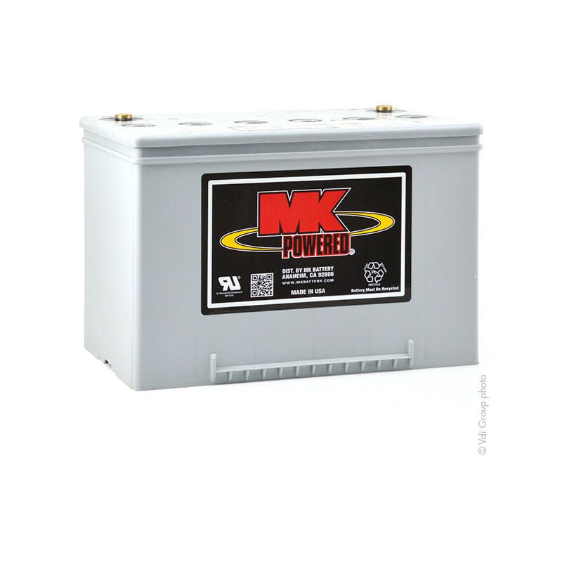 MK Powered - Batterie plomb etanche gel M34 SLDG 12V 60Ah
