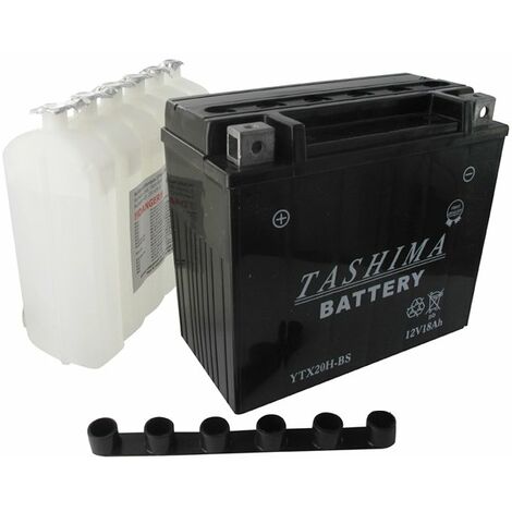 Batterie Plomb étanche Haute Performance Sans Entretien 12v, 18a. L: 175, L: 87, H:155mm, + à Gauche Pour Motos, Motoneige, Quad