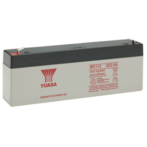 Batterie plomb étanche NP2.1-12 Yuasa 12V 2.1ah