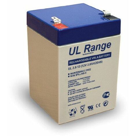 Batterie plomb étanche - Ultracell UL2.8-12 - 12v 2.8ah