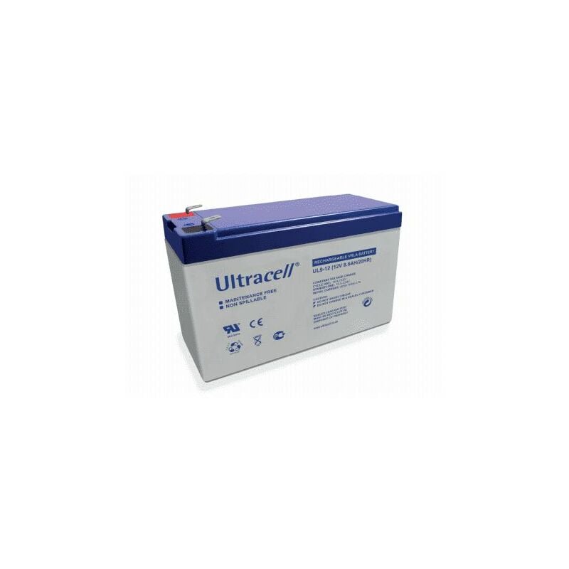 M-e - Batterie plomb étanche - Ultracell UL9-12 - 12v 9ah