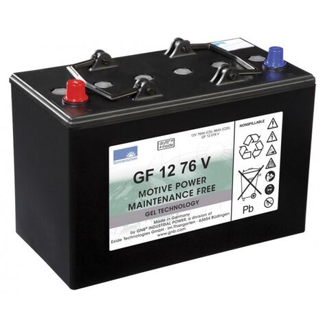 Batterie Plomb Gel 12v 87ah Decharge Lente