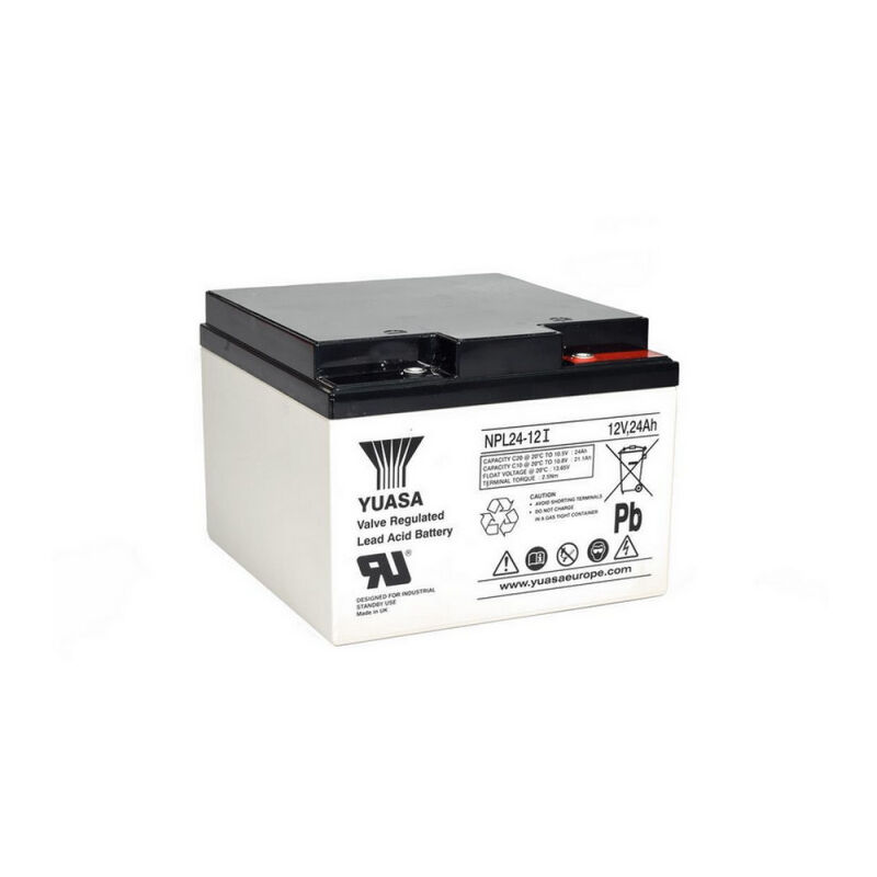 Yuasa - Batterie plomb étanche NPL24-12FR 12v 24ah