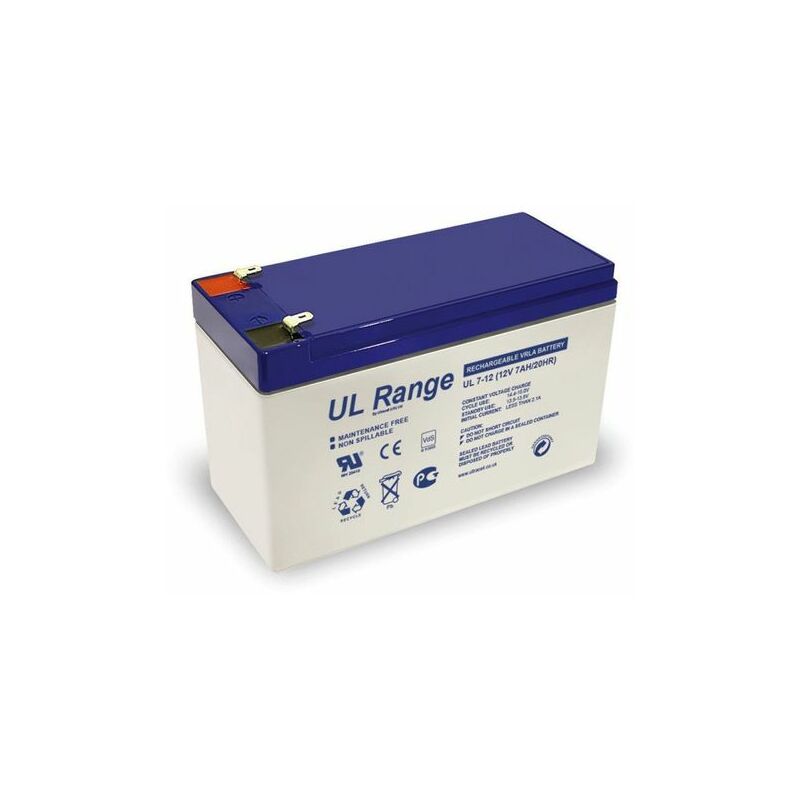 M-e - Batterie plomb étanche - Ultracell UL7-12 - 12v 7ah