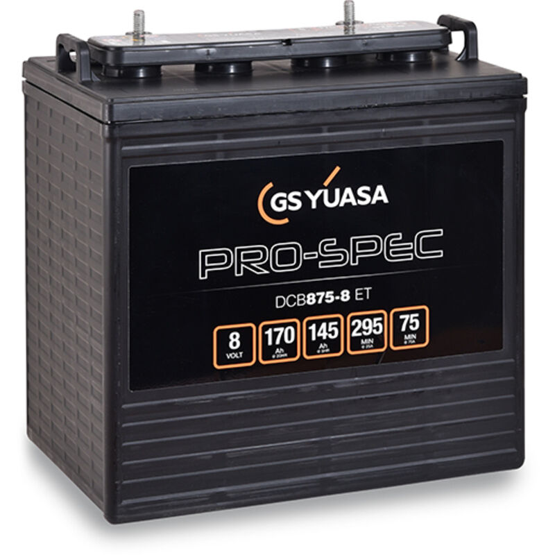 Yuasa - Batterie traction pro-spec DCB875-8 8V 170Ah M8-V