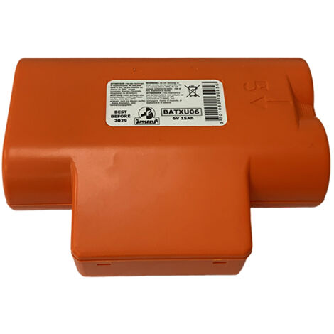 Batterie pour alarme 6V 15Ah – Lithium-chlorure de Thionyle – Compatible Daitem, Logisty, Diagral, Hager RXU06X – Batsecur