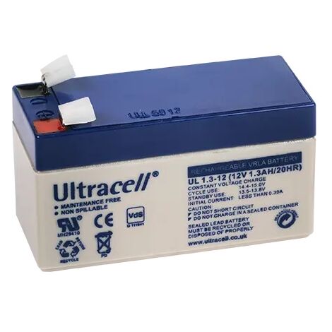 Batterie pour alimentation secourue ACCU 12 V - 1.3 Ah - SEWOSY