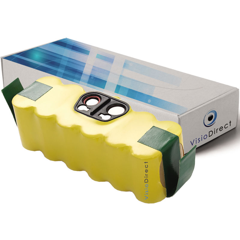 Batterie pour Irobot Auto Cleaner Intelligent Floor Vac M-488 14.4V 4500mAh Visiodirect