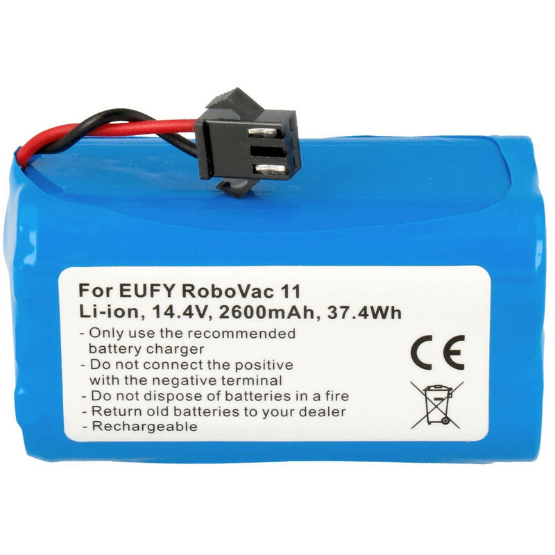 Batterie pour l'aspirateur Conga Excellence 990 14,4v/2600mah 49ce1401 Bat1362