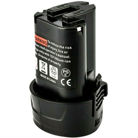 Batterie pour Makita BL1013 10.8 V 1500 mAh pour Makita Batterie BL1014 BL1015 194551-4 2 195332-9 194550-6 DF330D LCT203W 194550-6 195332-9 FD01ZW