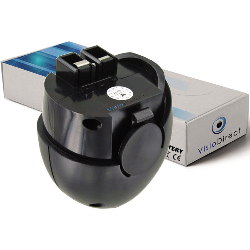 Batterie pour Metabo Powergrip lampe torche 2000mAh 4.8V