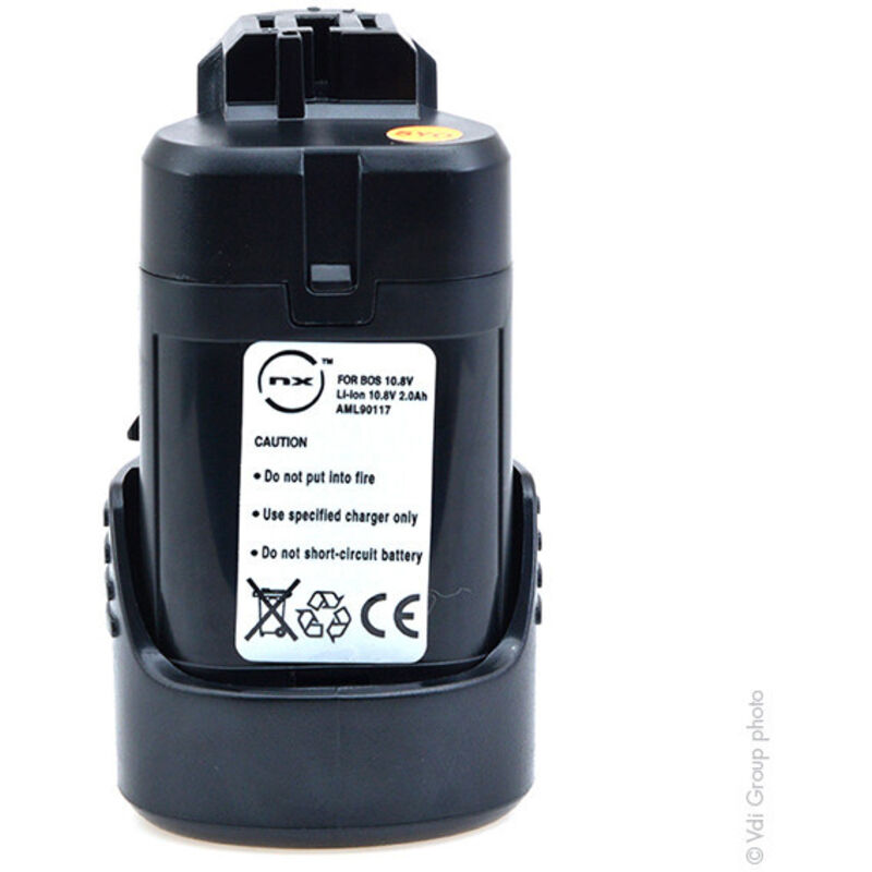 Batterie Pour Outillage Electroportatif 10 8v 2ah Gris Li Ion Aml90117