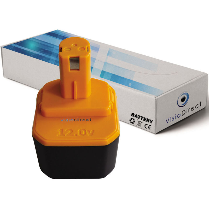 Visiodirect - Batterie pour Ryobi Paslode BBL120 BD120 BD121 BD122 BD123 BD125 3300mAh 12V