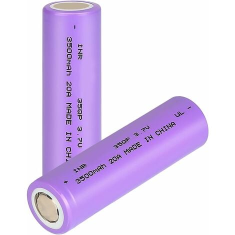 BSIOFF Batterie Rechargeable 2x18650 2200mAh