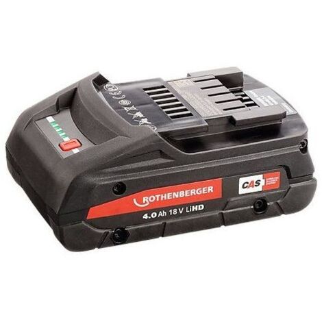 Batterie ROMAX 4000 Li-HD - ROTHEMBERGER Modèle : RO BP18/8, 8.0 Ah 18V
