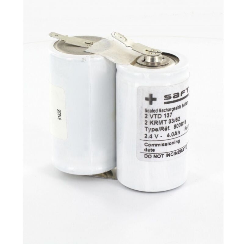 Saft - Batterie 2.4V 4Ah 2KRMT 33/62 pour baes VK8S41