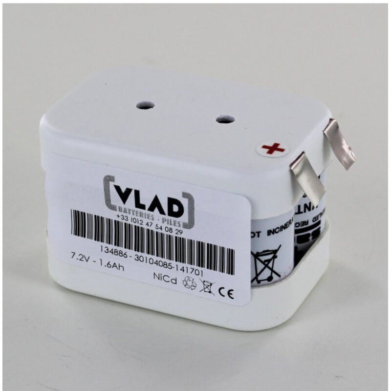 Exalium Premium - Batterie type Saft 6VTCS 7.2V 1.2Ah 134886