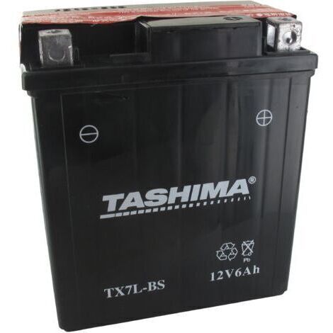 Batterie scooter/moto YTX7LBS 12V 6Ah étanche sans entretien