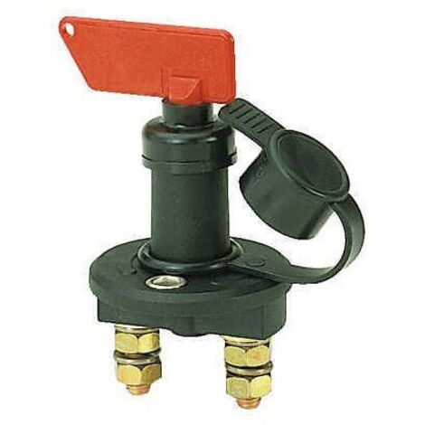 Batterie sectionneur 24V avec capuchon en caoutchouc pour utilisation automotive