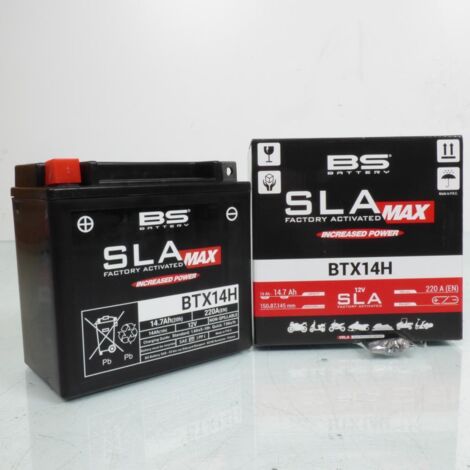 Batterie SLA BS Battery pour Scooter Piaggio 400 MP3 2008 à 2012