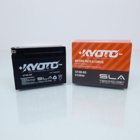 Batterie SLA Kyoto YT4B-BS SLA / 12V 2.3Ah pour moto scooter deux