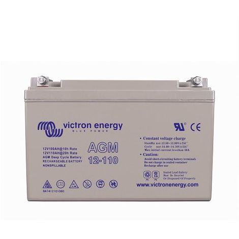 Batterie solaire AGM Victron 110 Ah 12V