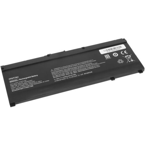 Batterie SR03XL pour HP Gaming 15 17 Omen 15-DC