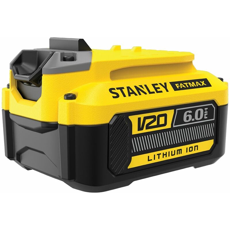 Image of Stanley - 18V 6Ah lithium-ionen-akku Fatmax SFMCB206-XJ - Verbesserte Technologie Fatmax V20-Serie