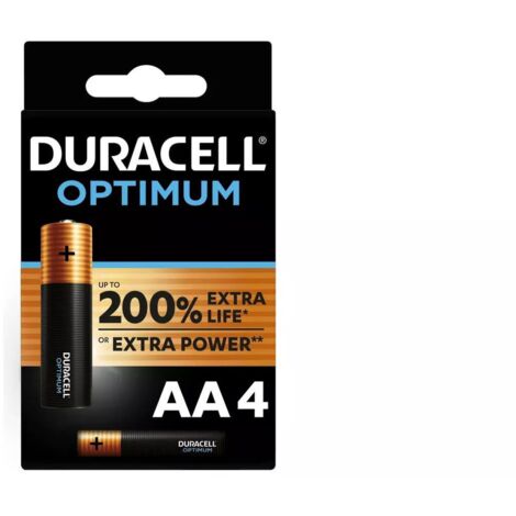 Batterie stilo aa  Duracell optimum pz.4 extra power