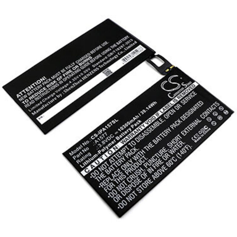 Nx - Batterie tablette compatible iPad Pro 3.8V 10300mAh - A1577