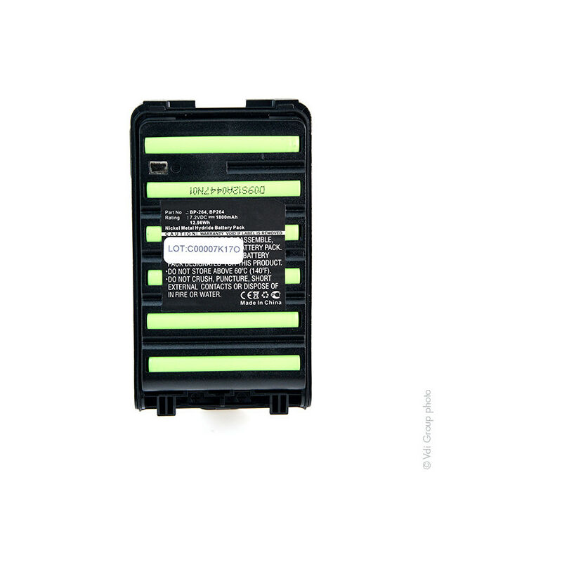 Batterie talkie walkie 7.4V 2200mAh - AI-BP264NBP-265BP-265LI6140-13-121 - NX