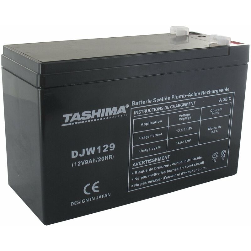Batterie TASHIMA gel/agm 12V, 9 A TASHIMA 118120010/0